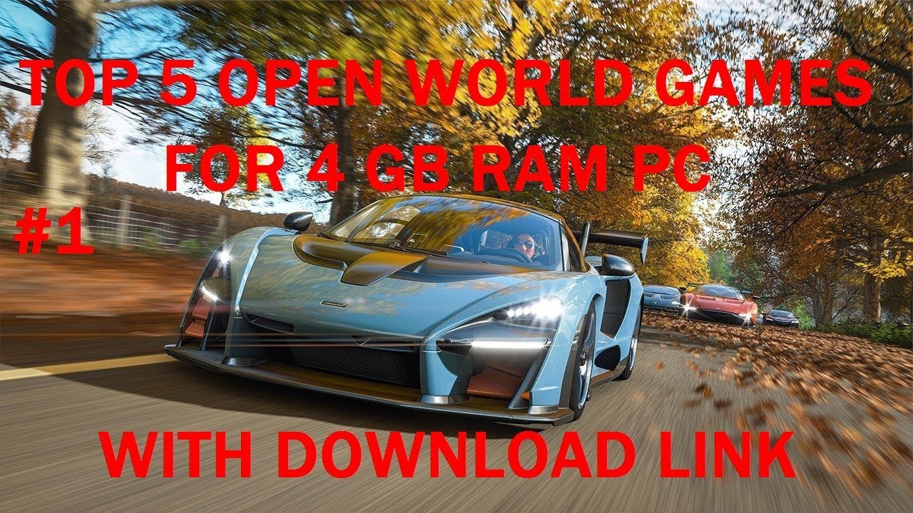 pc games download 4gb ram